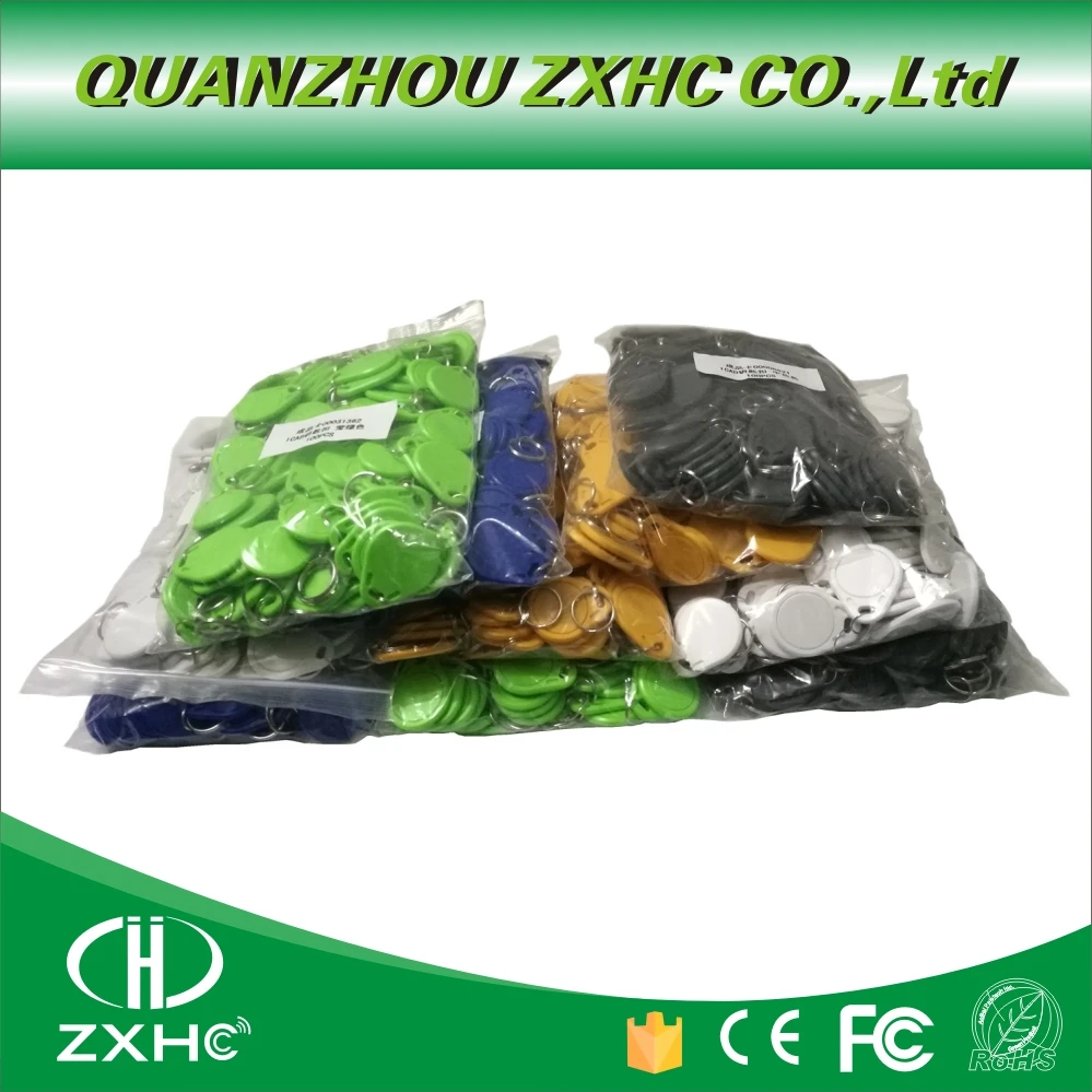 (10 PCS) Neue Angekommen NTAG215 NFC Keyfob Key Fob Tag Forum Typ 2