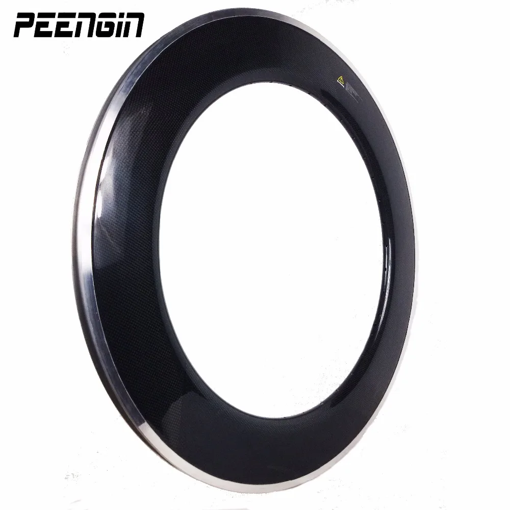 OEM Big Carbon Wheels Road Bicycle 700C Aluminium 80Mm Deep 23Mm Wede Alloy Brake Surface Clincher Rim C Alu For Bike In China