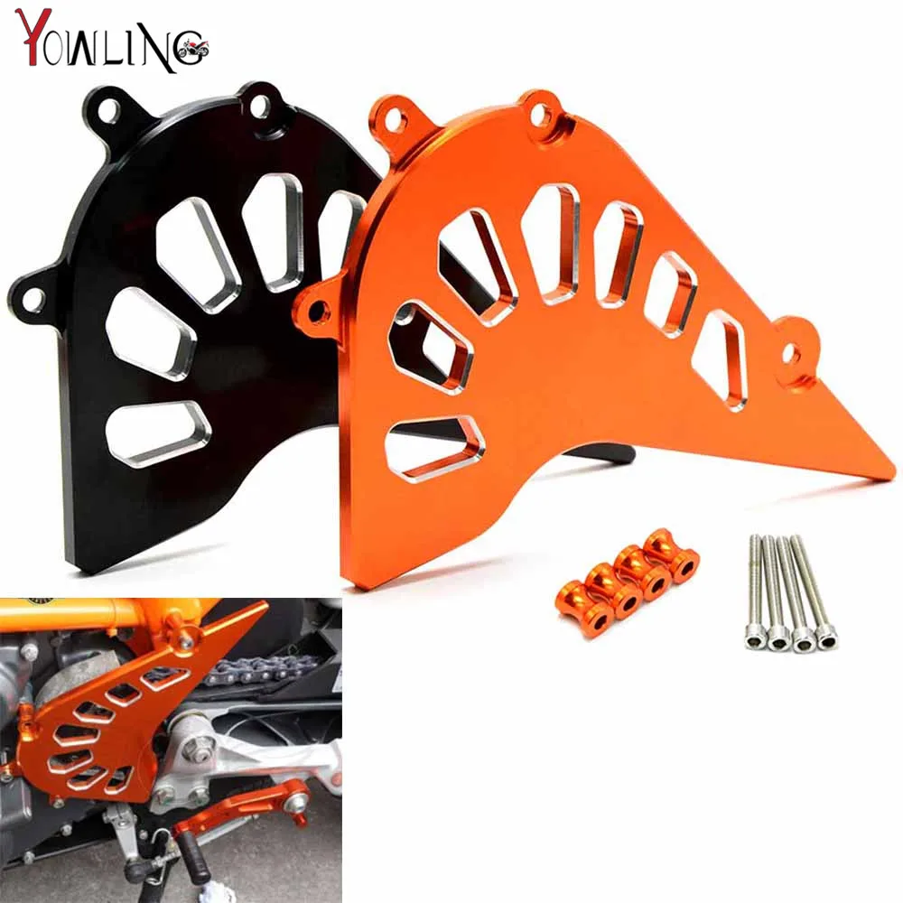 

Motorcycle Front Sprocket Chain Cover Guard Shield Protector For Duke125 Duke200 Duke250 Duke390 2013 2014 2015 2016-2019