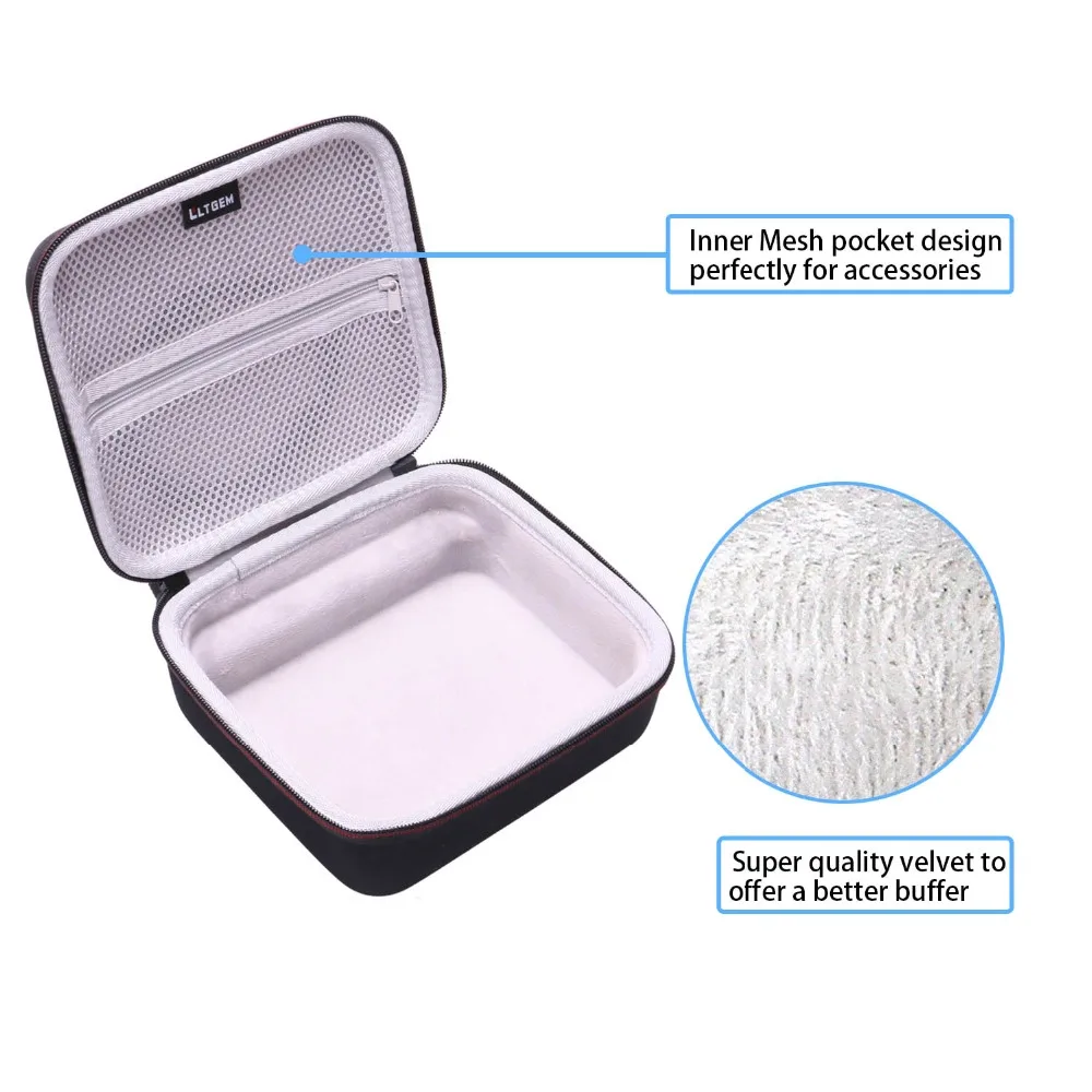 LTGEM Caso Duro di EVA per Bang & Olufsen Beoplay P6 Portatile Bluetooth Speaker-Da Viaggio Protettiva per Il Trasporto Della Cassa Del Sacchetto