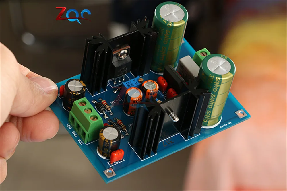 LM317 LM337 Adjustable Filtering Power Supply AC/DC 5v 12v 24v Voltage Regulator PSU DIY Kits Module