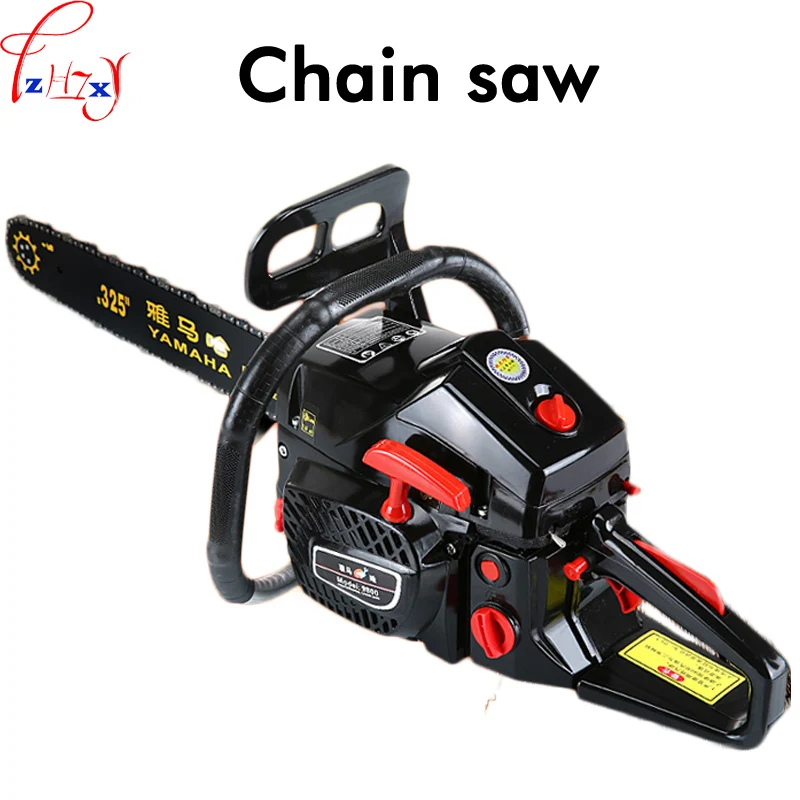 3.8KW High Power Hand Chain Saw Tool Grinder Cutting Machine Gas Gasoline Saw Logging Saws Wood Tools Powered Chainsaw Tool 1PC