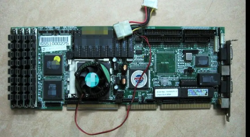 PEAK 510/510S KJ01900 100% OK Original Embedded IPC Board Full-size CPU Card ISA Industrial Mainboard PICMG 1.0 with CPU RAM