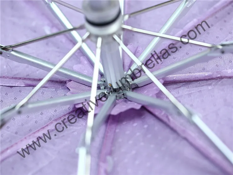 Anti-rust parasol,anti-thunder,70T aluminium 12 angles shaft,all fiberglass,windproof manual five sections folding umbrella