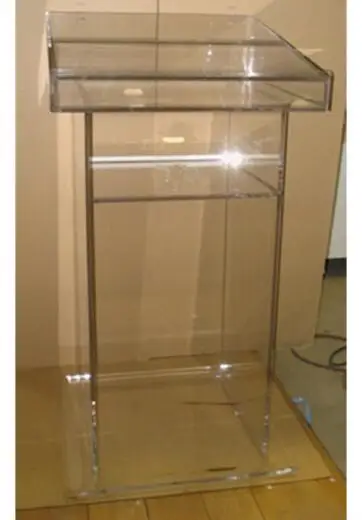 Custom Acrylic Church Podium/Pulpit Modern Perspex Lectern Podium Pulpit plexiglass