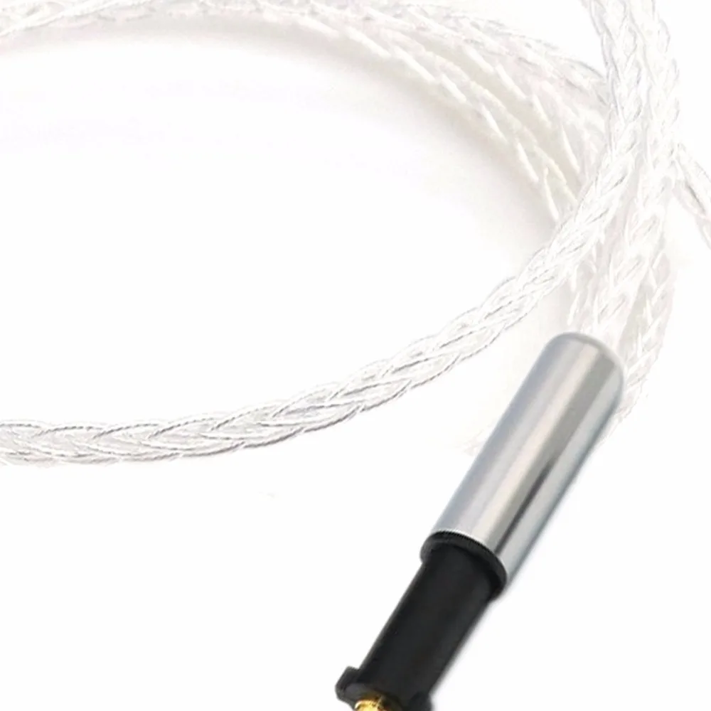 Cable mejorado para auriculares, 8 núcleos, 7N, OCC, plateado, para K450, K451, K452, Q460, K480, Envío Gratis