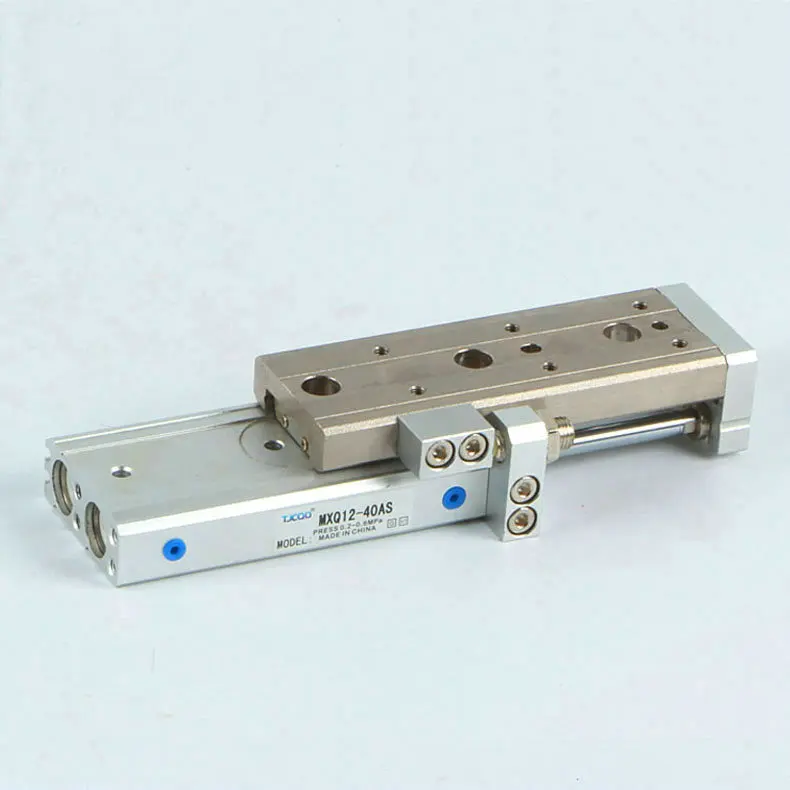 HLQ MXQ20-20 SMC Type MXQ series Pneumatic Cylinder MXQ20-20A 20AS 20AT 20B Air Slide Table Double Acting 20mm Bore 20mm Stroke