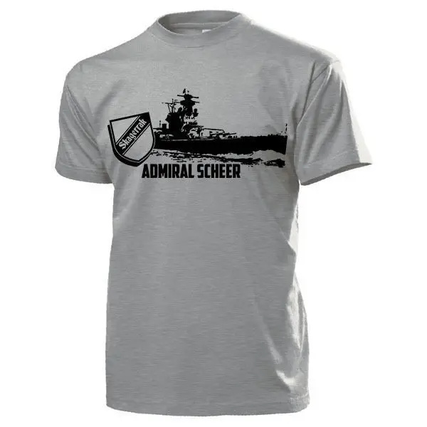 2019 Fashion Hot sale Admiral Scheer Panzerschiff Kriegsmarine Schwerer Kreuzer - T Shirt Tee shirt