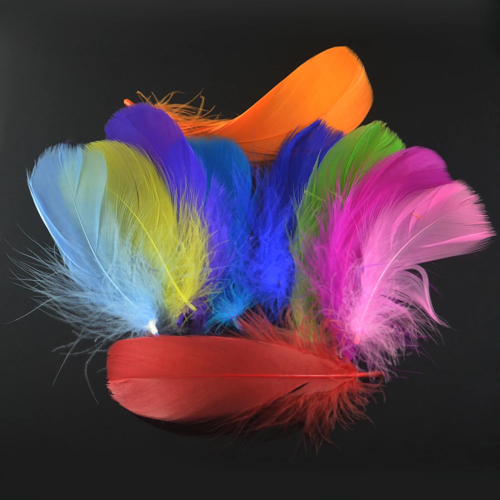 Surtido plumas para atar moscas: cordero, pato y colores variados - imagen 4