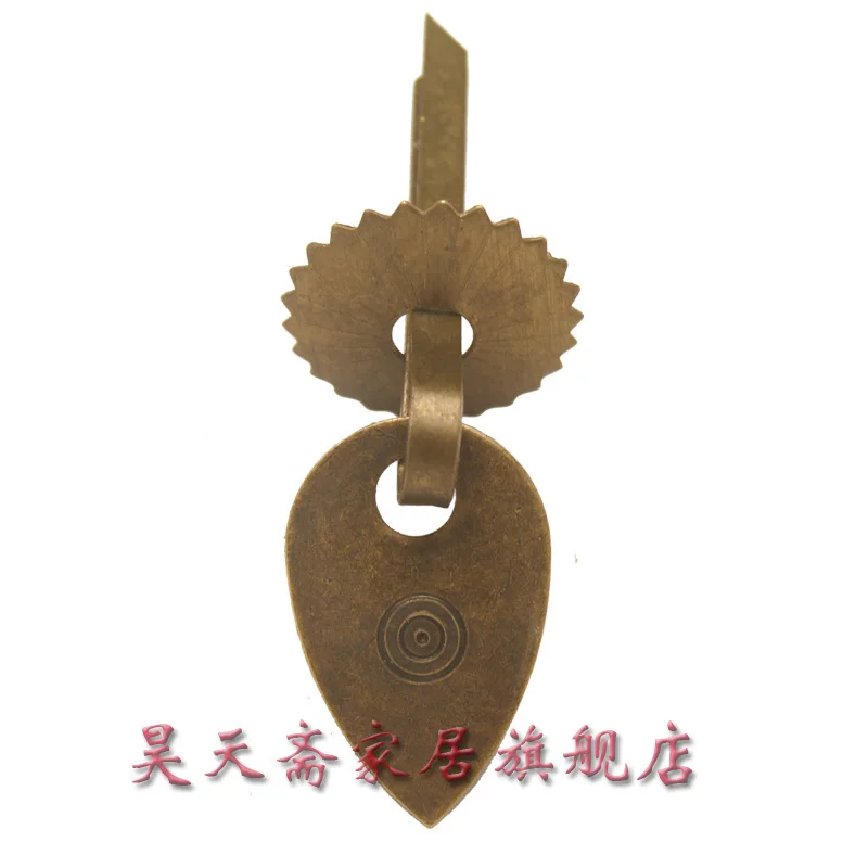 

[Haotian vegetarian] antique copper handle / Antique Hardware / ancient Accessories / copper ornaments HTE-041