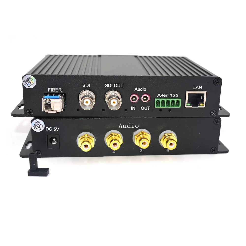 High Quality HD-SDI Video/Audio/Ethernet Fiber Optical Media Converters Transmitter and Recevier for SDI CCTV,LC