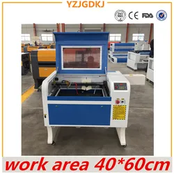 Free Shipping RECI W1 W2 Tube 4060 220V /110V support honeycomb CO2 laser engraving machine work area 40X60cm