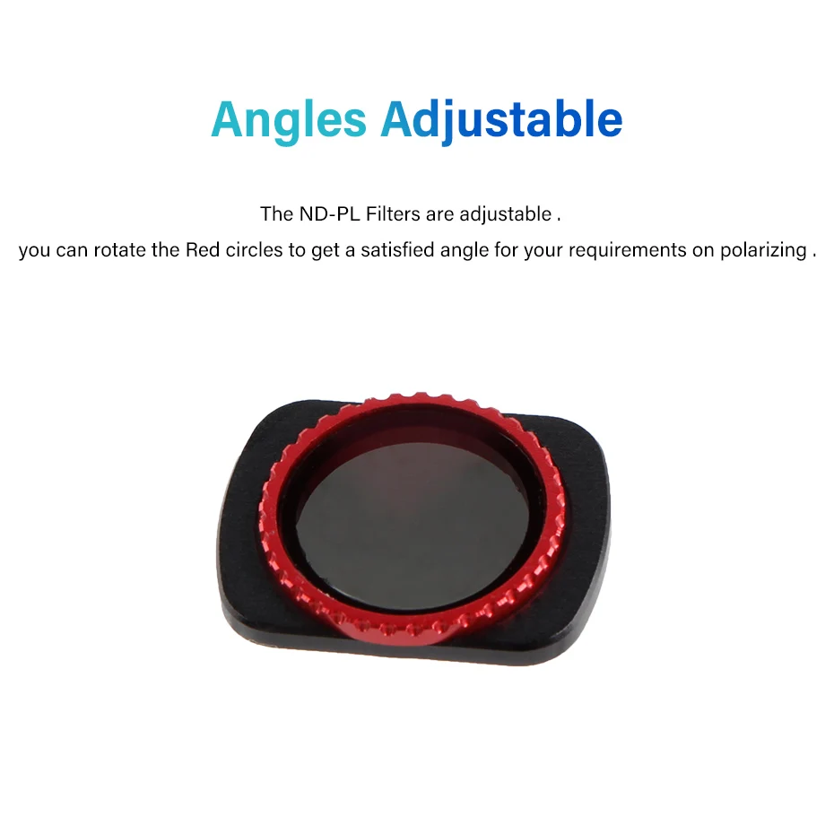 Filter CPL Polarizing With Neutral Density ND16-PL Filters Angles Adjustable For DJI Osmo Pocket 2 Macro Lens Accessories