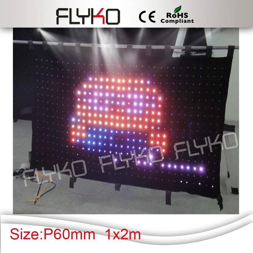 

hot selling UK standard fireproof velve led stage curtain