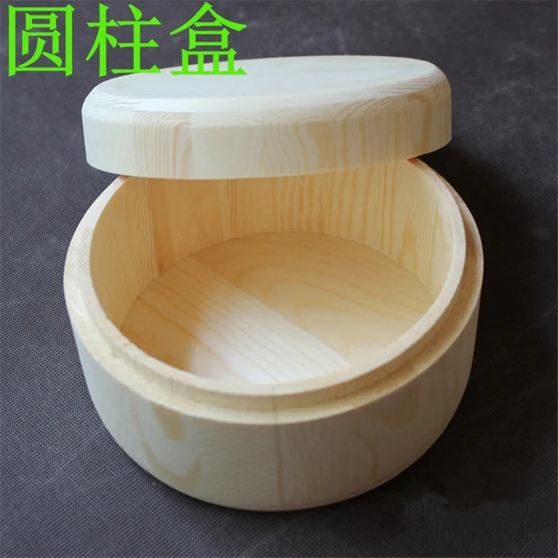 

20pcs/lot Large Vintage Round Wooden Jewelry Storage Box Ring Earrings Container Storage Case Diameter 12cm high 8.5cm