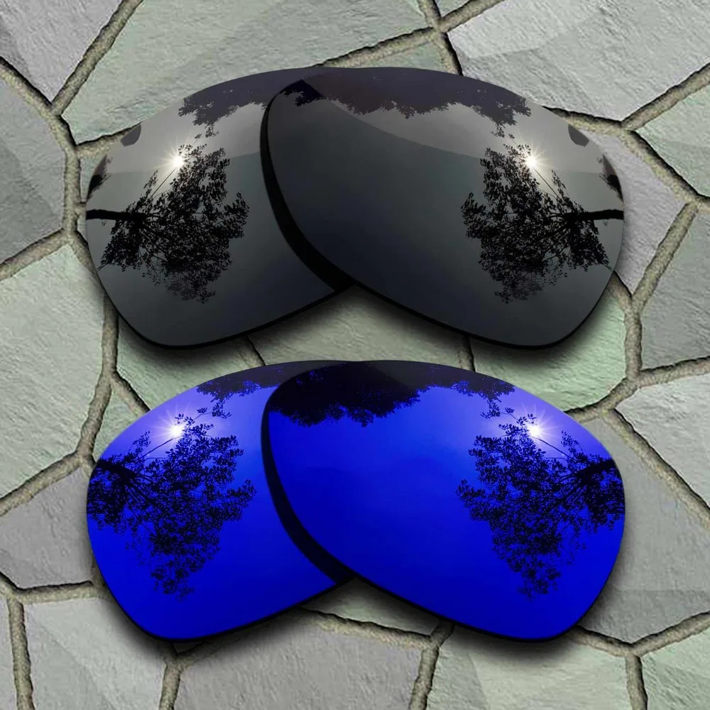 

Grey Black&Violet Blue Sunglasses Polarized Replacement Lenses for Oakley Crosshair 2012