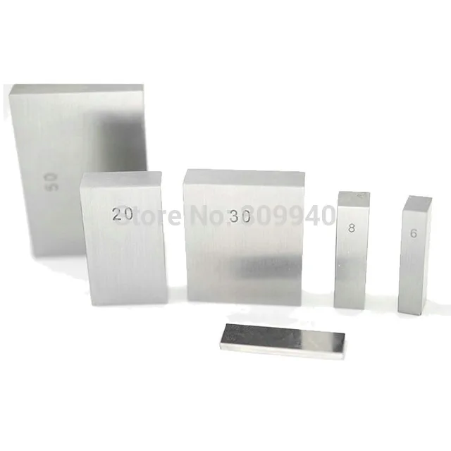 steel block gauge measure gage block Steel Square Gage Block 10mm, 20mm, 30mm, 40mm, 50mm