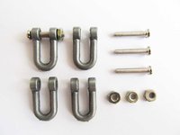 Mato Metal tow shackles with screws for Heng Long 3818-1 1/16 1:16 RC Germany Tiger 1 tank