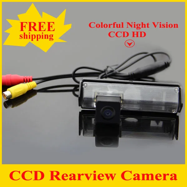 New super good quality wired HD CCD car rearview rear view parking camera for for Mitsubishi Grandis/Pajero sport2013 waterproof