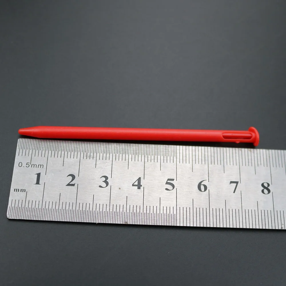 TingDong Black/White Color Plastic Touch Stylus Pen Replacement For Nintend New 3DS Game Console