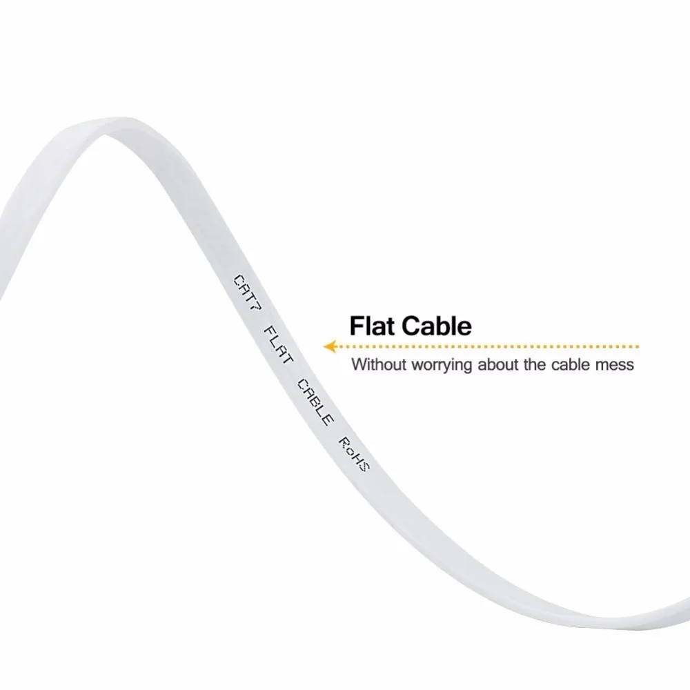 5ft 1.5m CAT7 RJ45 Patch Ethernet LAN Network Cable For Router Switch gold plated cat7 network cable RJ45 8P8C GOLD PLATED PLUG