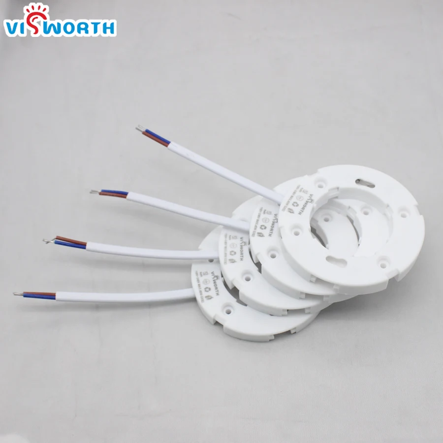 High Quality GX53 BASE GX53 Holder GX53 Lamp Base Copper Wire ABS LED Light Base for GX53 Led Light