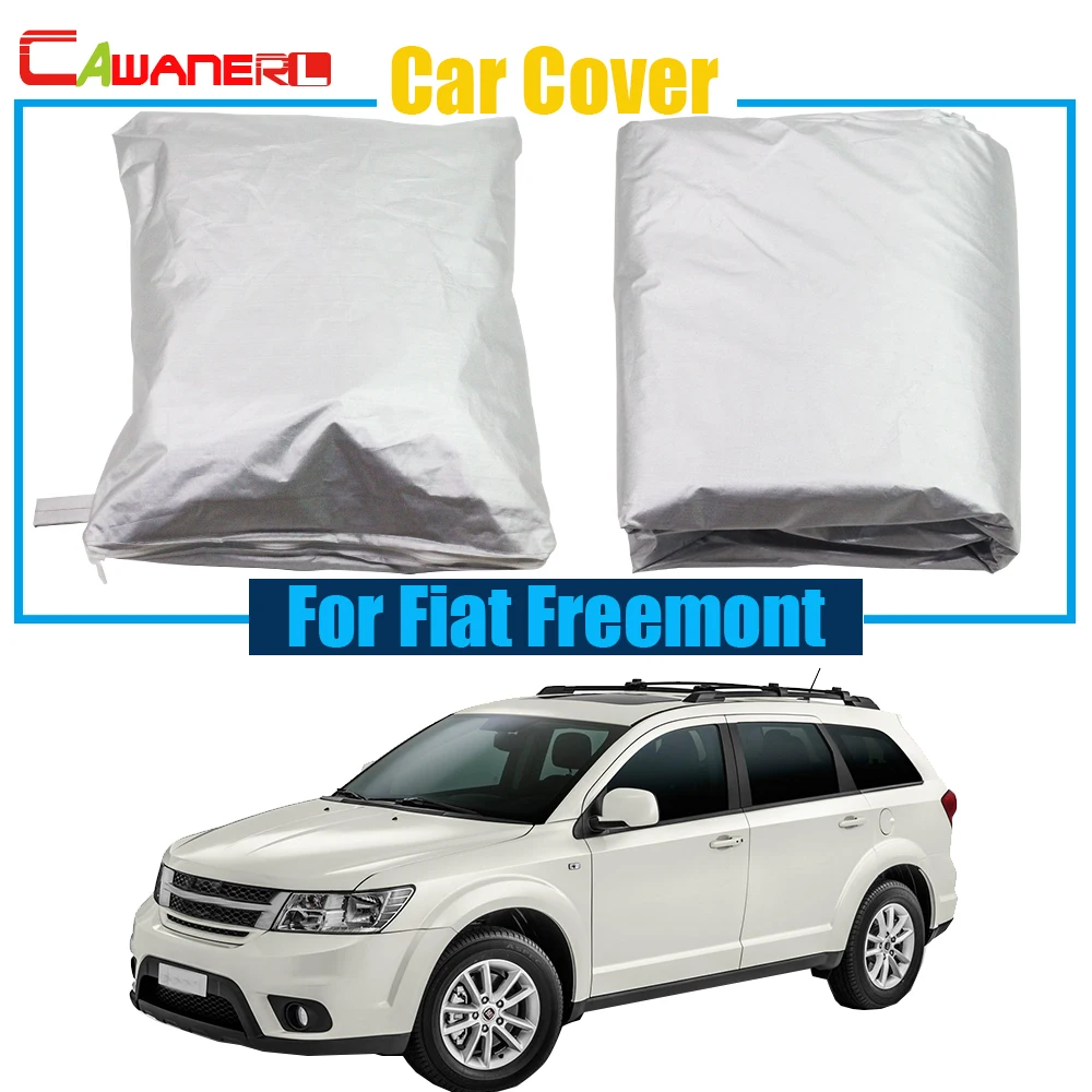 

Cawanerl SUV Cover Rain Snow Sun Resistant Protector Anti UV Car Cover For Fiat Freemont