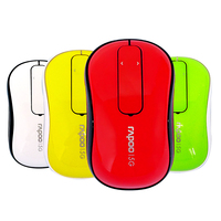 Original Rapoo T120P Touch Vibration Roller Power Saving 5.8G Wireless Mouse Office Home Touch Control for Computer PC Laptop