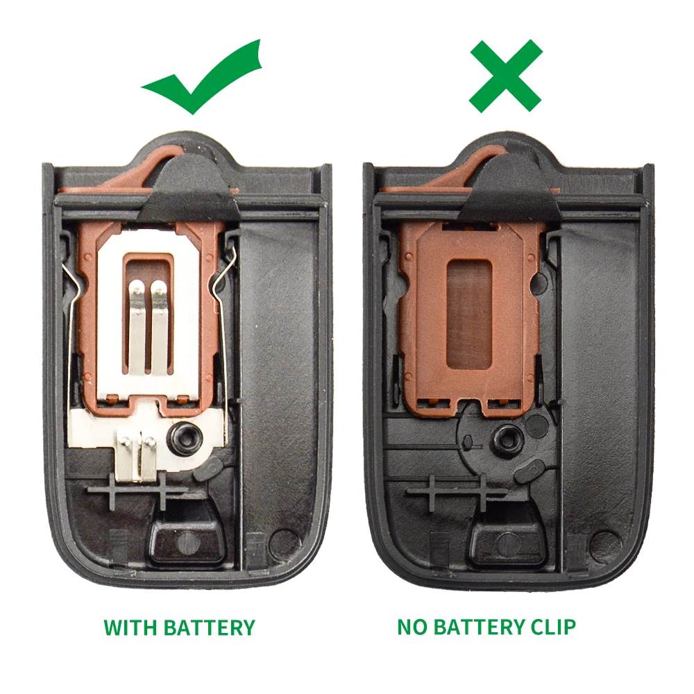 OkeyTech-carcasa de llave remota de coche, carcasa de 3 botones con hoja de inserción para Alfa Romeo 159, Brera 156, Spider