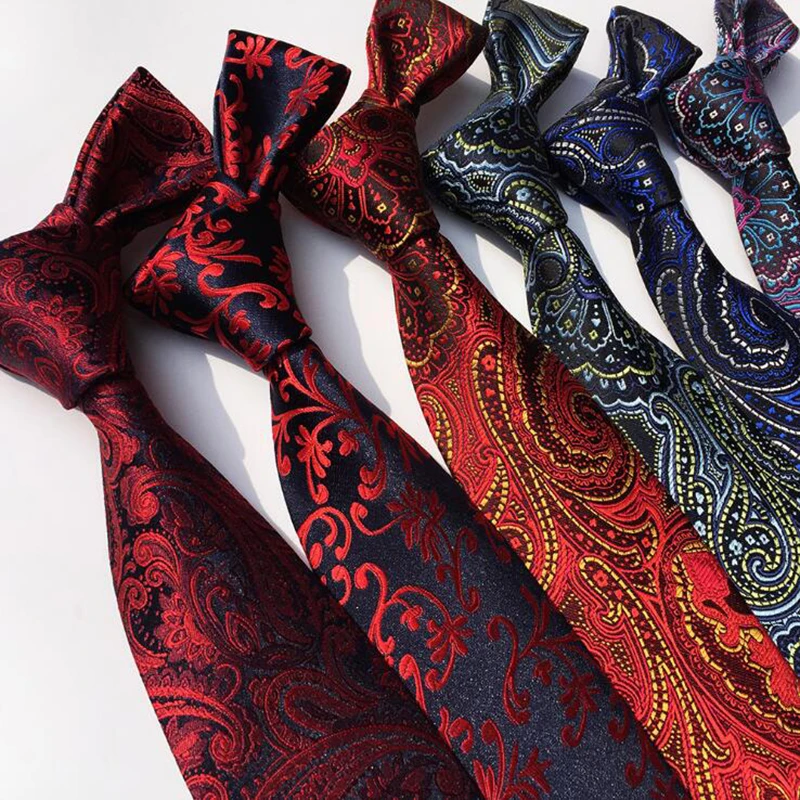 Ricnais-Cachemire floral de luxe pour hommes, Kties de la présidence, Zone bre, GravMiaught Classic Business Casual pour mariage, Nouveau design, 8
