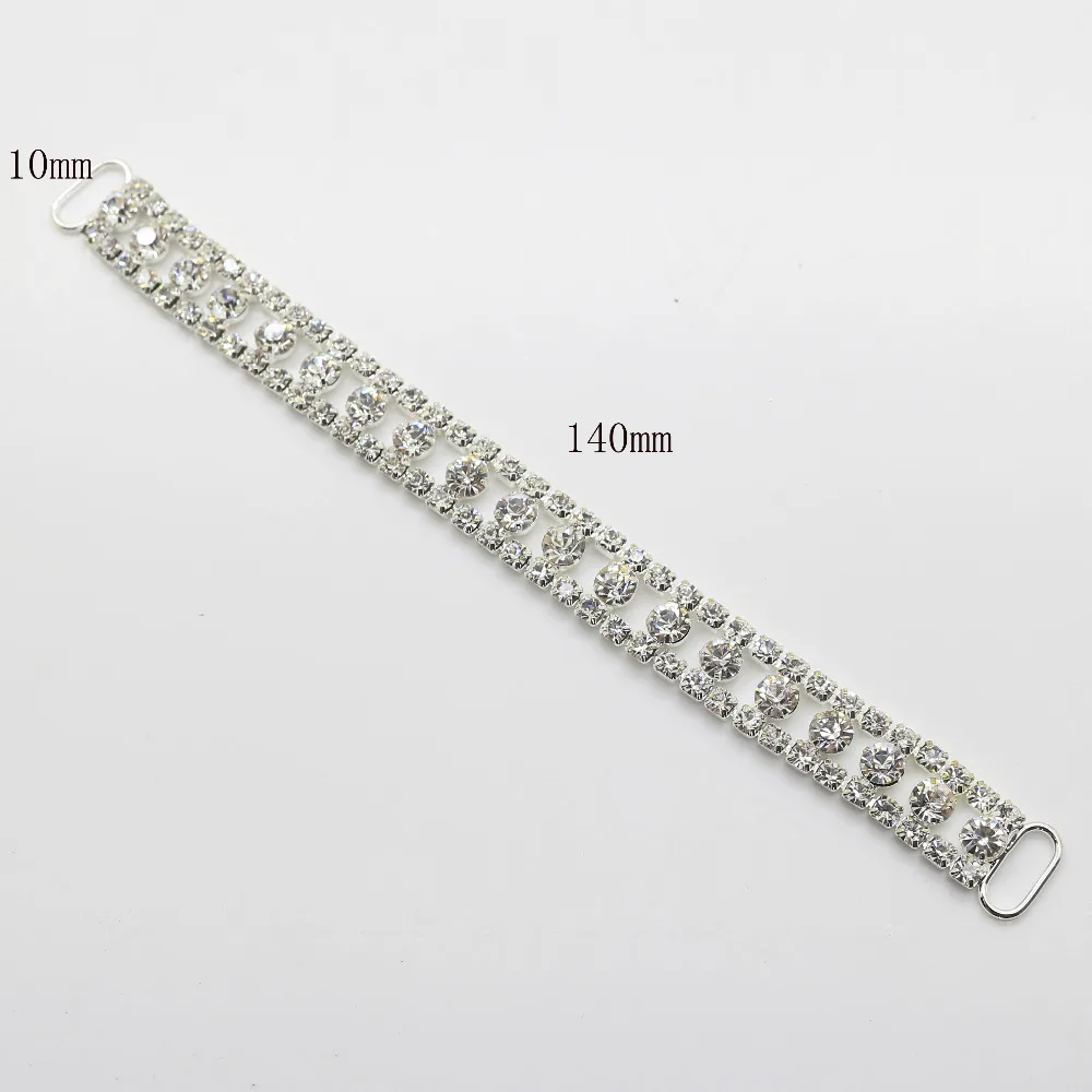 

Пряжка для бикини со стразами для женщин, соединитель для бикини, купальники, пряжка для бикини, комплект из 10 предметов, 14 см