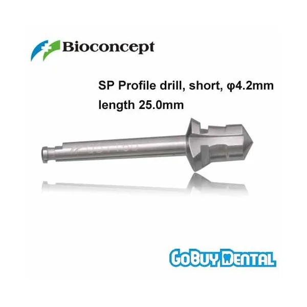 

Straumann Compatible Dental Implant Instruments SP Profile drill,D4.2,WN,L25.0