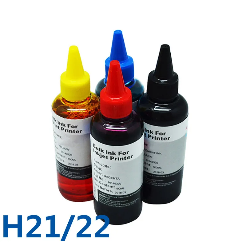 For HP21 22 Printer Ink & Bulk Ink Refill Kit For HP Deskjet 3915 3920 D1530 D1320 D1311 D1455 F2100 F2280 F4100 F4180 Printer