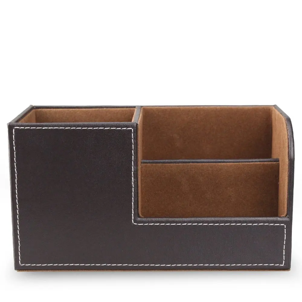 حافظة جلدية متعددة الوظائف لأحمر الشفاه والحواجب وفرشاة الرموش وحامل القلم وطلاء الأظافر ومنظم المكياج #5