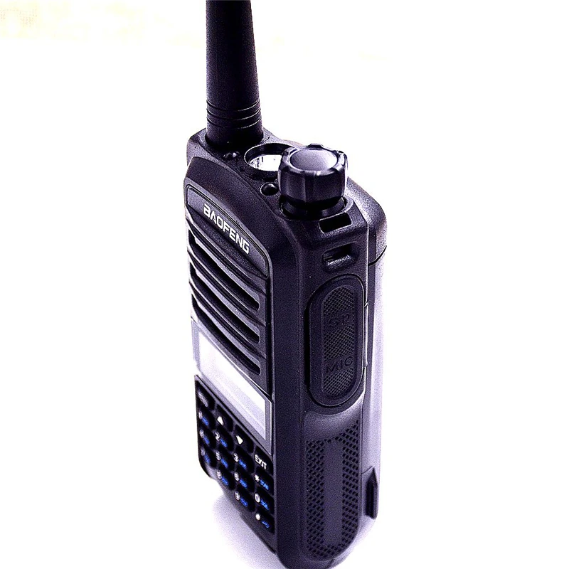 100% Original BaoFeng UV-7R Walkie Talkie Dual Band 5R PLUS UHF/VHF Portable Two Way Radio Receiver Police HF Ham Transciver