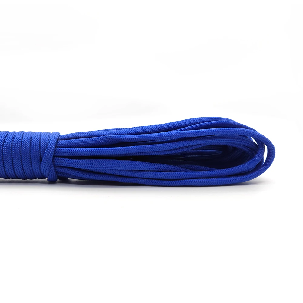 IQiuhike 208 Colors 31Meters Parcod 550 Parachute Cord Lanyard Rope Spec Type III 7Strand Climbing Camping Survival Tool