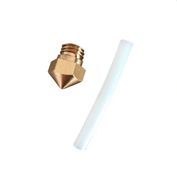 

Funssor replacement MK10 Nozzle size 0.4mm 1.75mm with PTFE tube for Wanhao/Flashforge/QIDI TECHNOLOGY 3d printerspare parts