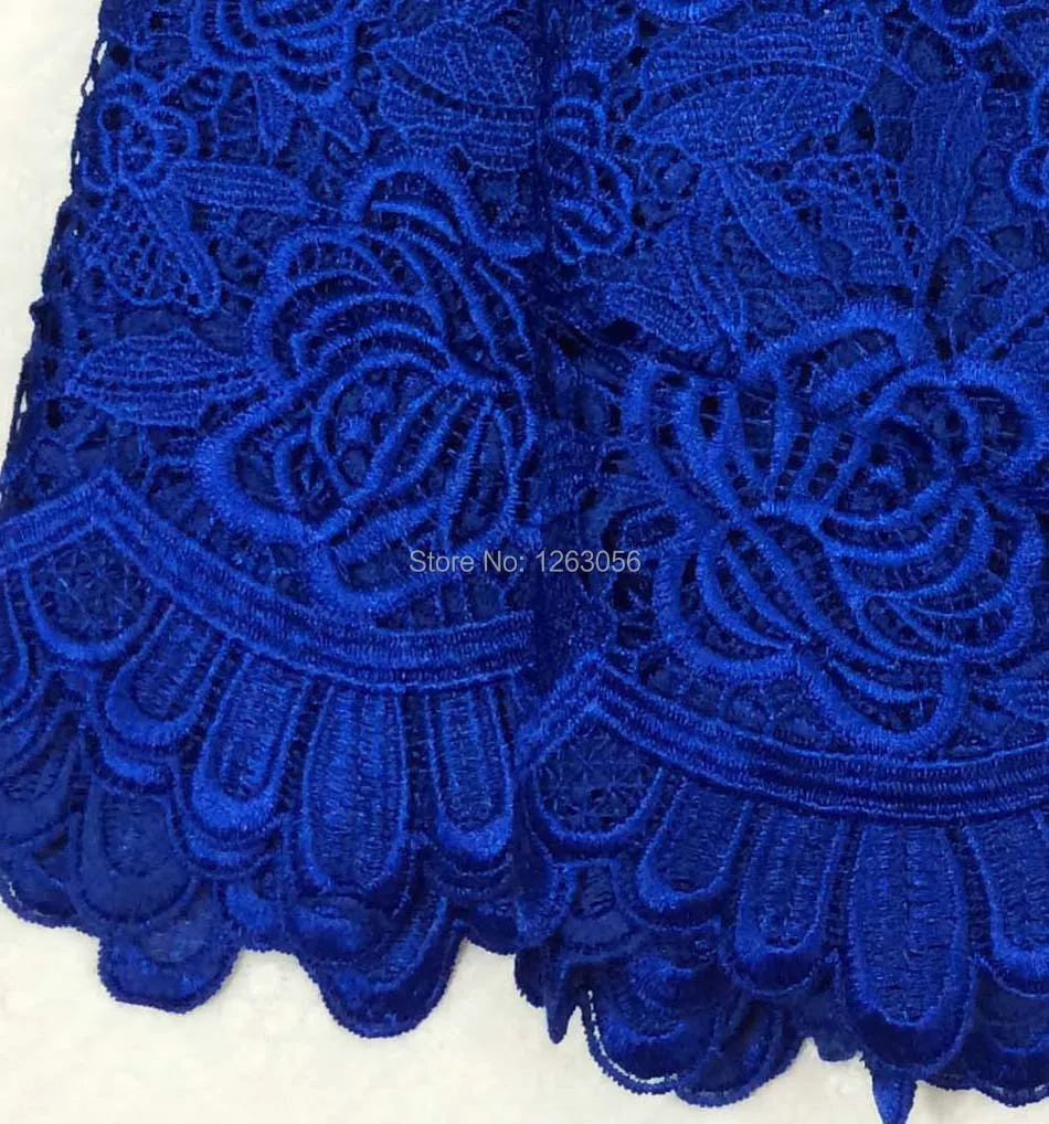 Guaranteed quality 100% Cotton French Swiss Voile African velvet Cord Lace Fabric  for clothing  wedding gift dress#D001