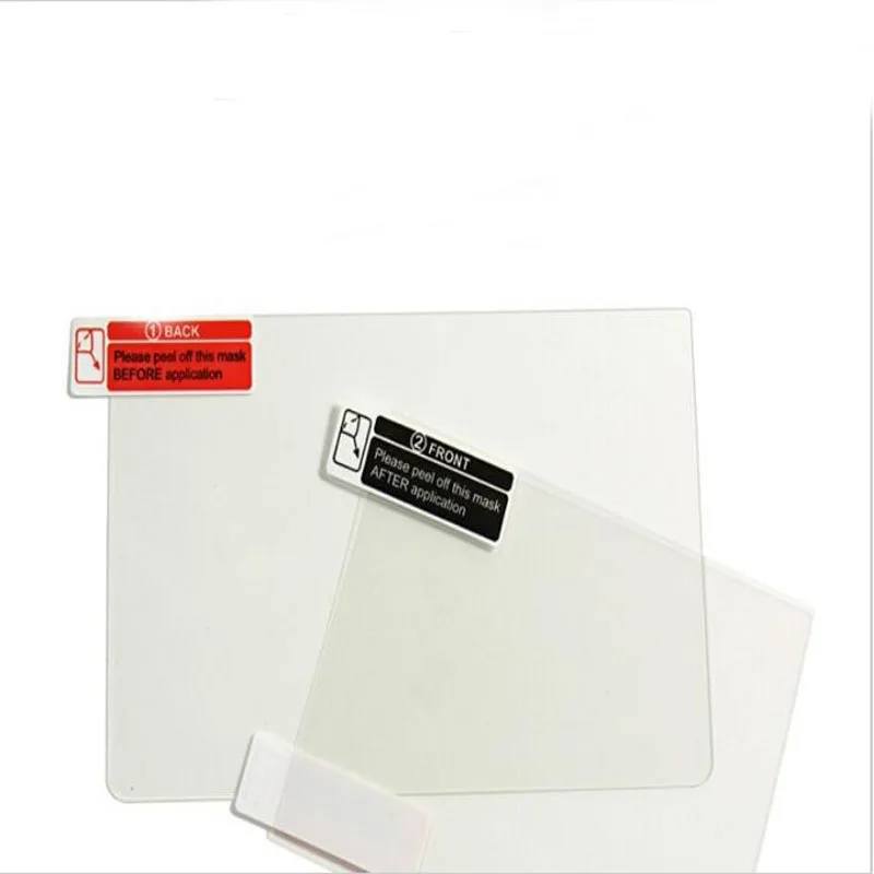 Top กระจกนิรภัยสำหรับ Nintendo New 3DS XL/LL 3DSXL/DSLL หน้าจอ LCD Protector ด้านล่าง PET ฟิล์มปกป้องป้องกันเต็มพื้นที่ guard