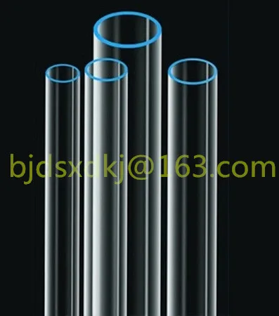 Quartz furance tube / OD*L=60*1200mm / high-temperature / high purity clear quartz tube