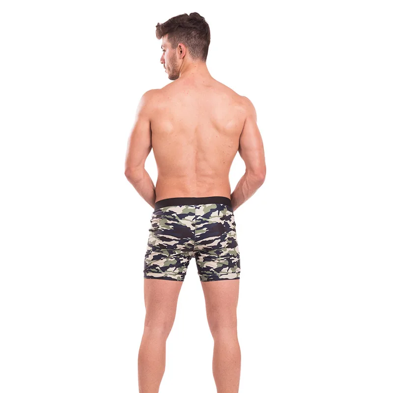 Taddlee – maillot de bain de marque pour hommes, Boxer Sexy, grande taille, Long, basique, culotte de plage, poches camouflage, short de planche de Surf, XXL