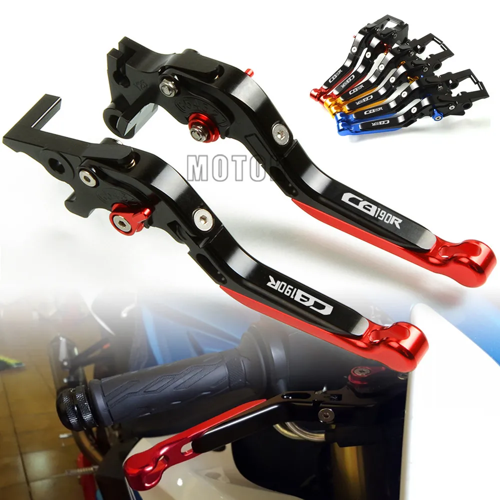 

For Honda CB190R 2015 - 2018 2016 2017 CB 190R 190 R Motorcycle CNC Aluminum Adjustable Folding Extendable Brake Clutch Levers