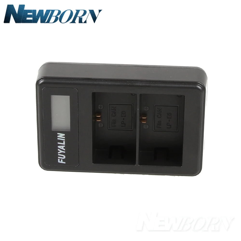 Cargador de batería Dual LPE17 LP-E17, USB, LCD, para Canon, EOS, M3, M5, 760D, 750D, 800D, 77D, Rebel, T6i, T6s, T7i, cámara DSLR