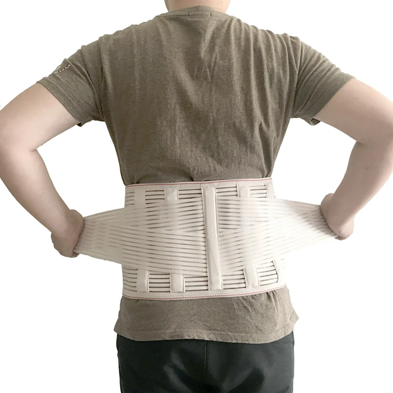 2021 Medical Back Brace Waist Belt Spine Support Men Women Belts Breathable Lumbar Corset Orthopedic Device Back Brace &Supports