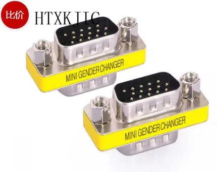 Vga Maschio a Maschio Femmina a Femmina Jack DB15 Convertitore Connctor Htxkjic
