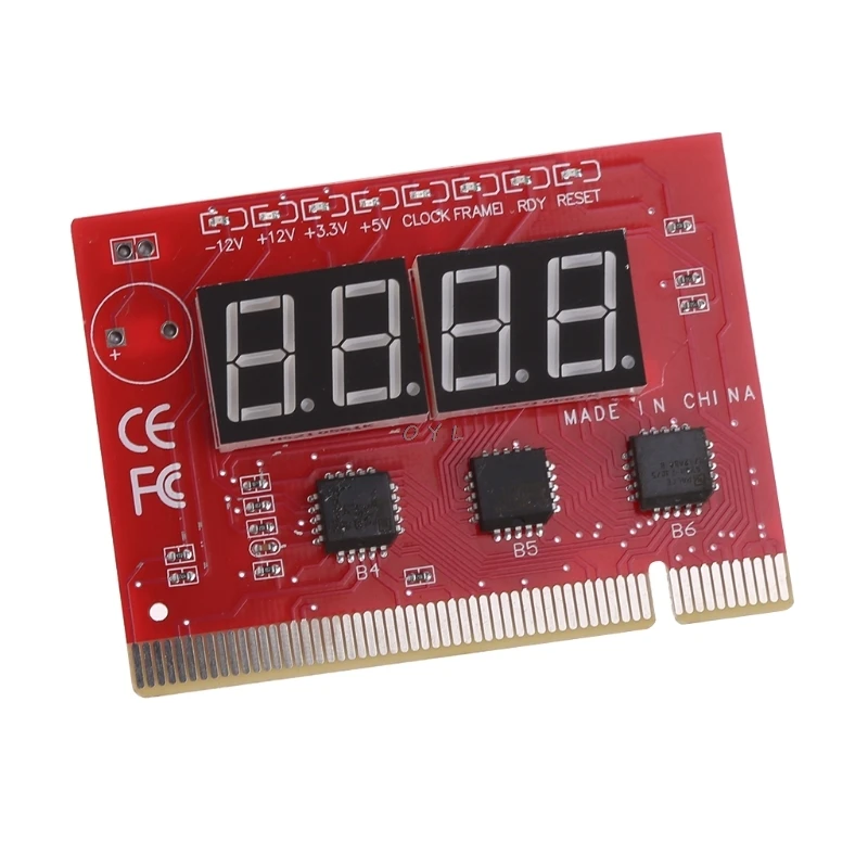 Neue Computer PCI POST Karte Motherboard LED 4-Digit Diagnostic Test PC Analyzer