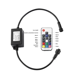 72 W LED RGB Kontrol 24KEY 16 renk ve 4 Modern IR Uzaktan Kumanda IP67 Su Geçirmez Changebale LED Lambalar Renk kontrol Z101