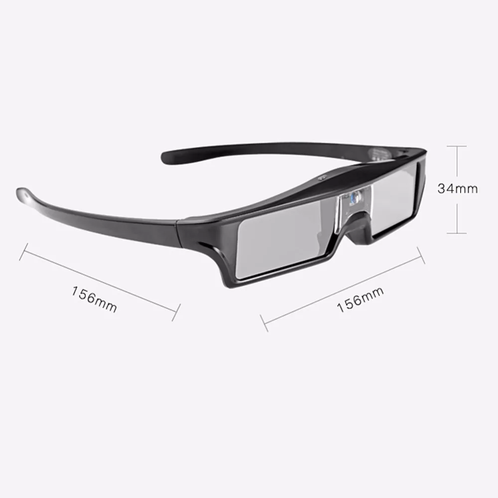 ELECTSHONG DLP 3D Active Shutter Glasses for Optoma Epson/Sony LG Acer DLP-LINK Projectors Gafas 3D Optoma DLP Link 3D Glasses