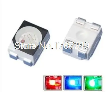 2015 Hot Sale Time-limited Surface Mount Led Diode 200pcs/lot 1210 Smd 3528 Led Red, Green And Blue Light-emitting Diodes Rgb