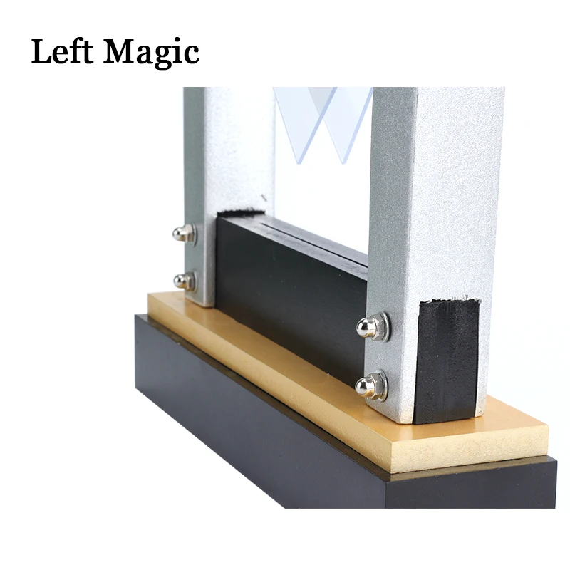 Deluxe TV Card Frame Magic Triks Card Insert Into Glass Magic Props  Card Appearing In Frame Magic Stage Illusion Gimmick